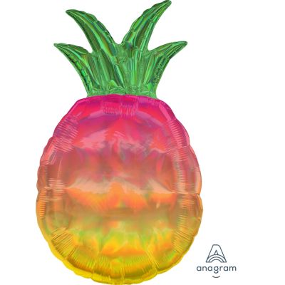 Anagram Foil SuperShape Iridescent Pineapple (43cm x 78cm)