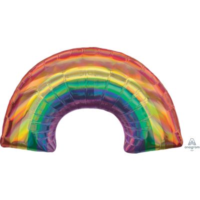 Anagram Foil SuperShape Holographic Iridescent Rainbow (86cm x 48cm)