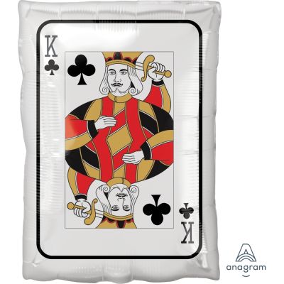 Anagram Foil Jr Shape Roll the Dice King and Ace (30cm x 43cm)