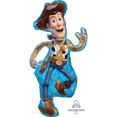 Anagram Foil Licensed Shape Toy Story 4 Woody (55cm x 111cm)