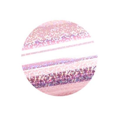 Large 3.8cm Confetti (250g Zip Lock Bag) Holographic Light Pink (Discontinued)