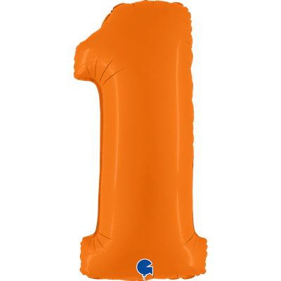 Grabo Foil 102cm (40") Matte Orange Number 1