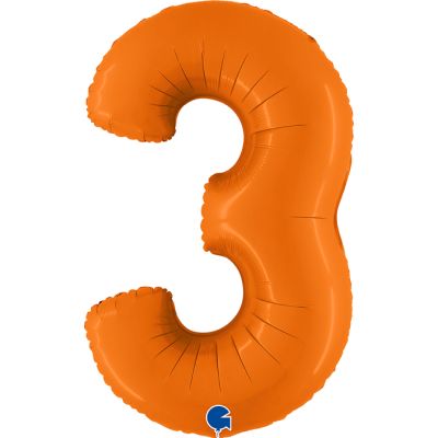 Grabo Foil 102cm (40") Matte Orange Number 3