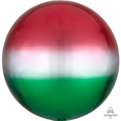 Anagram Orbz 40cm (16") Ombre Red and Green