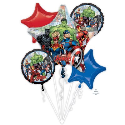 Anagram Licensed Balloon Bouquet Kit Avengers Marvel Powers Unite