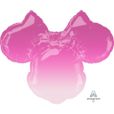 Anagram Foil Licensed Shape Minnie Mouse Forever Ombre (71cm x 58cm)