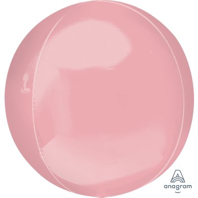 Anagram Solid Colour Orbz Jumbo 54cm (21") Pastel Pink