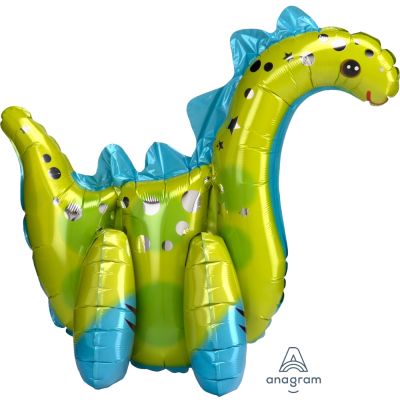 Anagram Foil Multi-Balloon Stegosaurus (48cm x 58cm) (AIR-FILL)