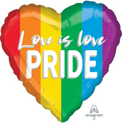 Anagram Foil 45cm (18") Love is Love Pride
