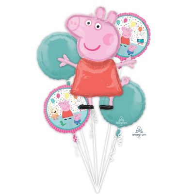 Anagram Licensed Foil Balloon Bouquet Peppa Pig 