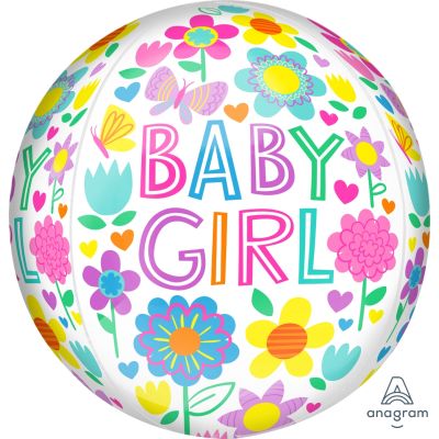 Anagram Orbz 40cm (16") Sweet Baby Girl Icons (Discontinued)