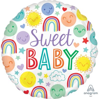 Anagram Foil 45cm (18") Sweet Baby Icons
