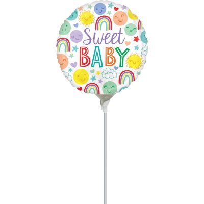 Anagram Microfoil 22cm (9") Sweet Baby Icons - Air fill (unpackaged)