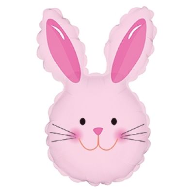 CTI Microfoil 30cm (12&quot;) Happy Bunny Pink - Air fill (unpackaged) (Discontinued)