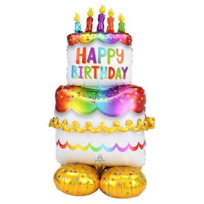 Anagram AirLoonz™ Large Birthday Cake (68 x 134cm)