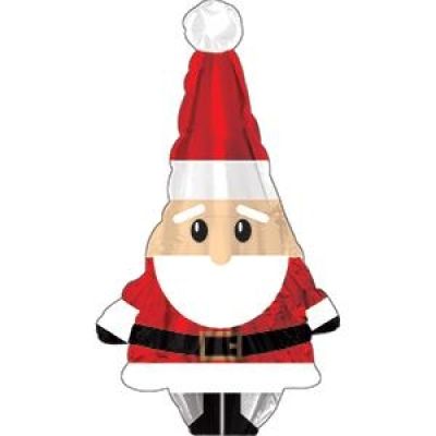 CTI Microfoil 30cm (12&quot;) Merry Santa - Air fill (unpackaged) (Discontinued)