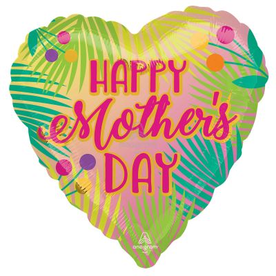 Anagram Foil Shape Happy Mother&#039;s Day Tropical (71cm)