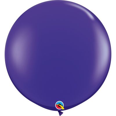Qualatex Latex 2/90cm (3ft) Jewel Quartz Purple