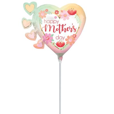 Anagram Microfoil 35cm (14&quot;) Happy Mother&#039;s Day Filtered Ombre (Air Fill & Unpackaged)