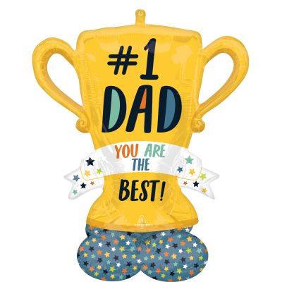 Anagram AirLoonz™ #1 Best Dad Trophy (96 x 109cm)
