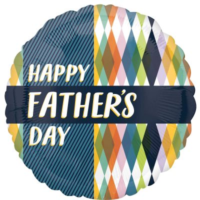 Anagram Foil 45cm (18") Happy Father's Day Retro Renew