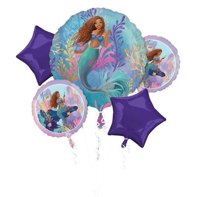 Anagram Licensed Balloon Bouquet Kit Little Mermaid Live Action