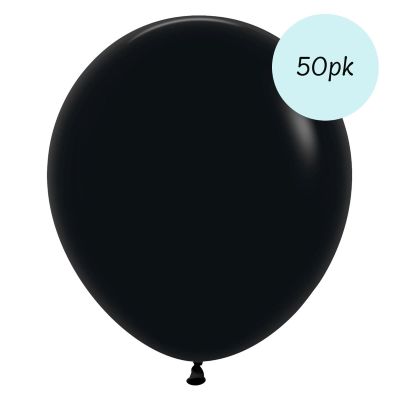 Sempertex Latex Bulk Pack 50/45cm Fashion Black