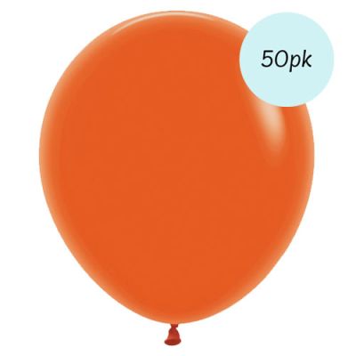 Sempertex Latex Bulk Pack 50/45cm Fashion Orange