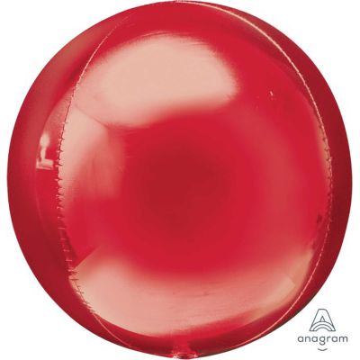 Anagram Solid Colour Orbz 40cm (16") Red
