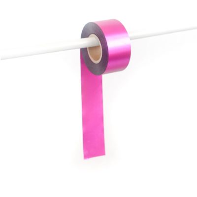 Loon Hangs® (40mm x 100m) Satin (Chrome) Hot Pink