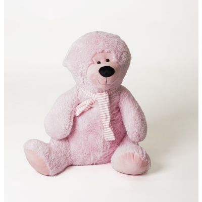 Plush Polar Bear 50cm Quality Soft Bear in Light Pink