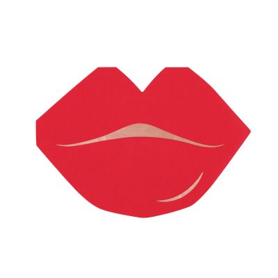 Unique P16 Lunch Napkin Red Lips