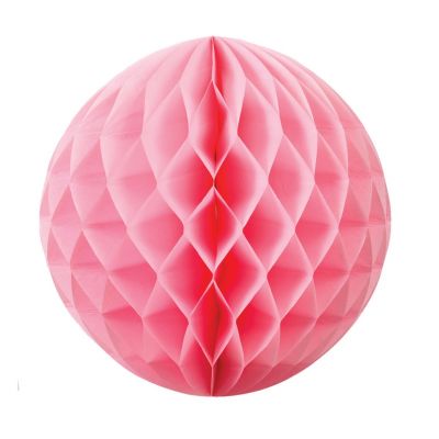 Honeycomb Ball 25cm Classic Pink