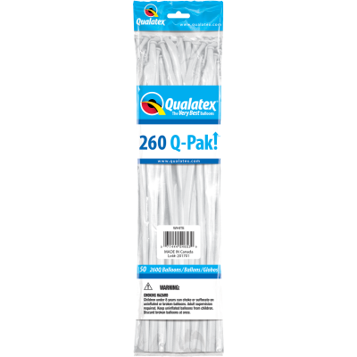 Qualatex Latex 50/260Q-Pack Standard White
