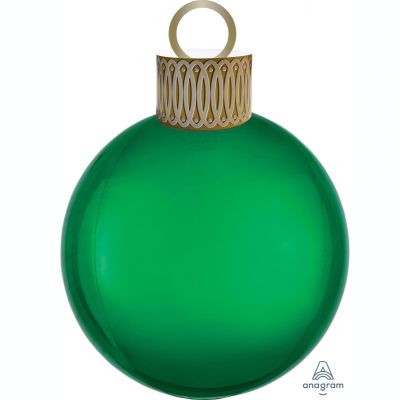 Anagram Solid Colour Orbz 50cm (20") Green Ornament Kit