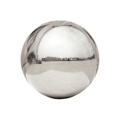 PVC Loon Balls 60cm (24") Metallic Silver