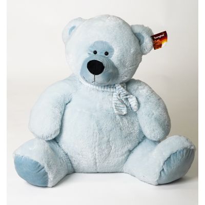 Plush Polar Bear 60cm Quality Soft Bear in Light Blue