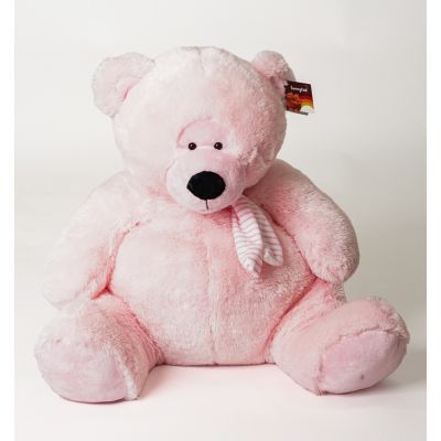 Plush Polar Bear 60cm Quality Soft Bear in Light Pink 