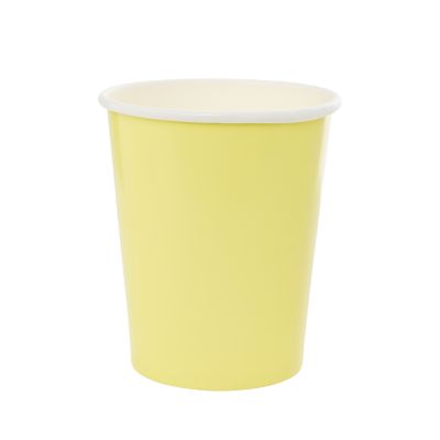 Five Star P10 260ml Paper Cup Classic Pastel Yellow