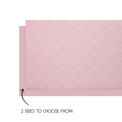 Five Star P1 Paper Table Runner Reversible 4m x 35cm Classic Pastel Pink