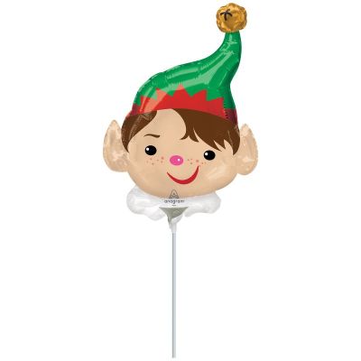 Anagram Microfoil 35cm (14&quot;) Mini Shape Adorable Elf (Air Fill & Unpackaged)