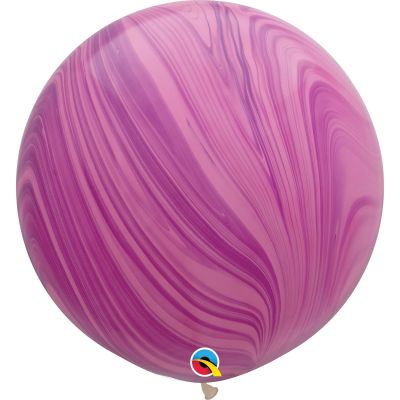Qualatex Latex 2/76cm (30") SuperAgate Pink / Violet