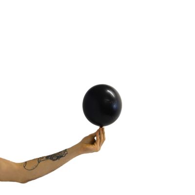 Loon Balls® 18cm (7") Metallic Black
