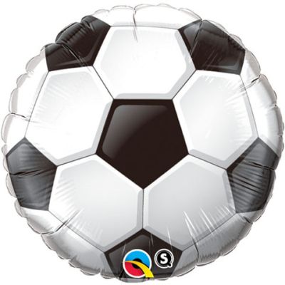 Qualatex Micro-Foil 22cm (9") Soccer Ball (Air Fill & Unpackaged)