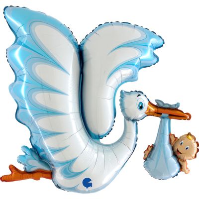 Grabo Foil Shape 114cm (45") Stork Blue