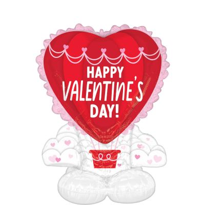 Anagram AirLoonz™ Happy Valentines Day Hot Air Balloon (91cm x 124cm)