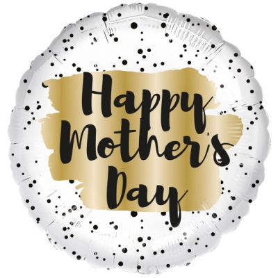 Anagram Foil 45cm (18") Happy Mother's Day Gold Spot