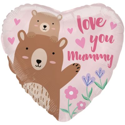Anagram Foil 45cm (18") Love You Mummy Bear