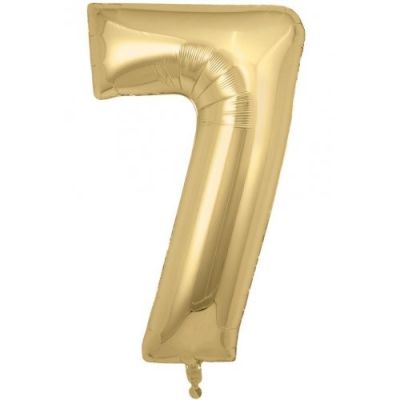 Oaktree Foil 86cm (34") Gold Silk Number 7