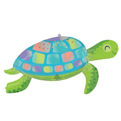 Anagram Foil SuperShape Under The Sea Turtle (96cm x 45cm) 